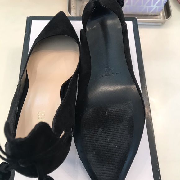 Nine West Black Suede Pumps - Picture 3 of 3